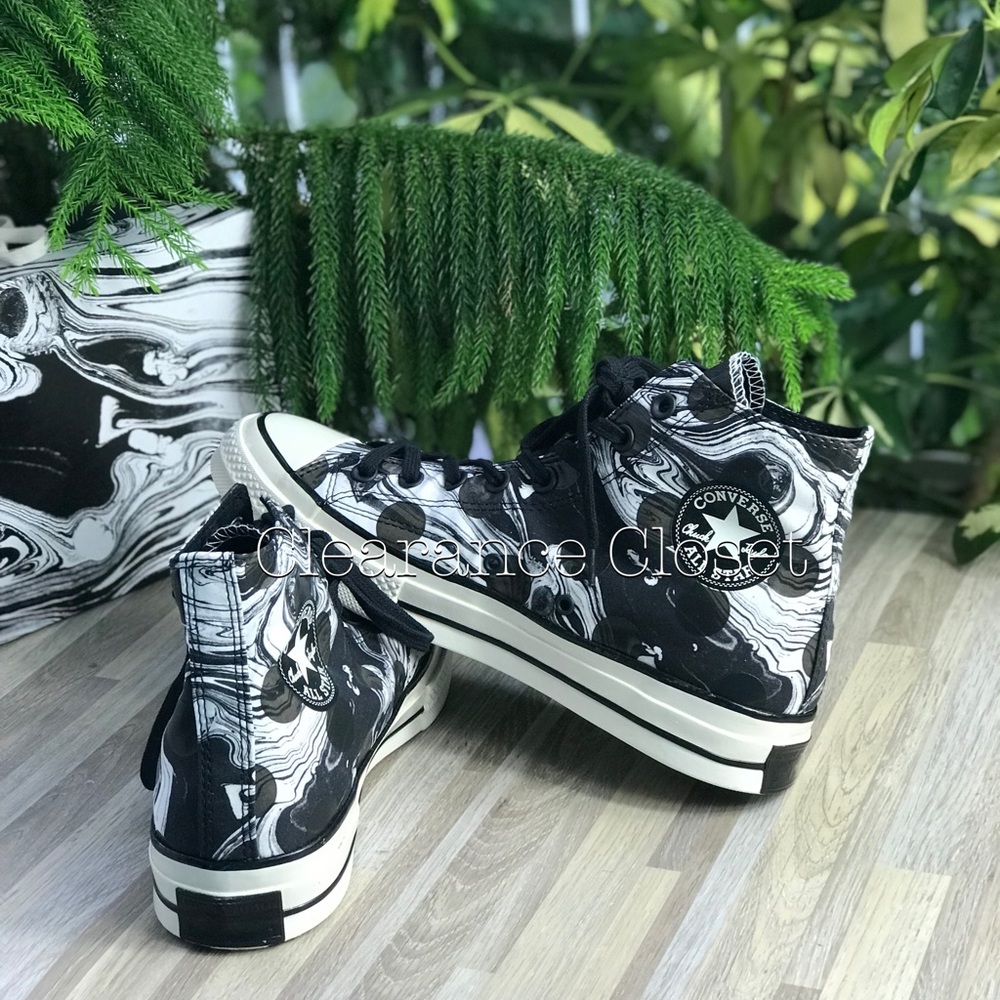 NWT Converse Ctas 1970's Hi B/W Egret M AUTHENTIC - Picture 5 of 6